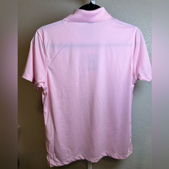 NWT Paige & Tuttle Women’s Pink Short Sleeve Polo Performance Golf Shirt - M - Picture 5 of 9